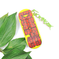 DK Fingerboards Single Deck - 33.5mm Popsicle Shape - 'Foundations'