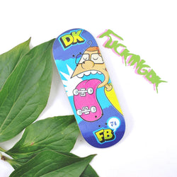 DK Fingerboards Single Deck - 'Tongue' Graphic