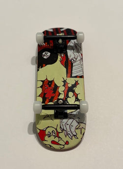 DK Complete Fingerboard - 32mm Popsicle Deck 'Burnout' Design