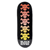 Blackriver Fingerboards Single Deck - RiverLabel Skulls - Wide 32mm