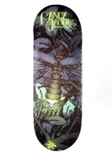 Berlinwood Pro Wooden Single Deck - Candy Firefly - Wide 32mm